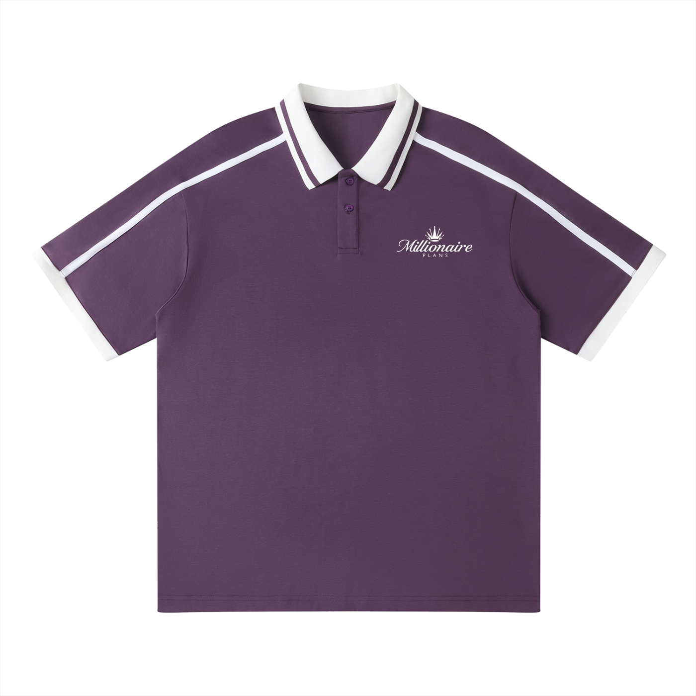 MP Unisex Contrast Piping Polo Shirt